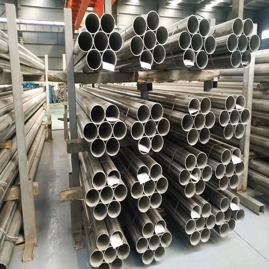 Uso de tubo sem costura de aço inoxidável da indústria Ss para projeto de água