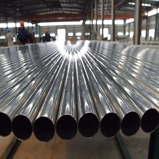 304/304L/316316L/347/32750/32760/904L A312 A269 A790 A789 Tubo de aço inoxidável Tubo soldado Tubo sem costura